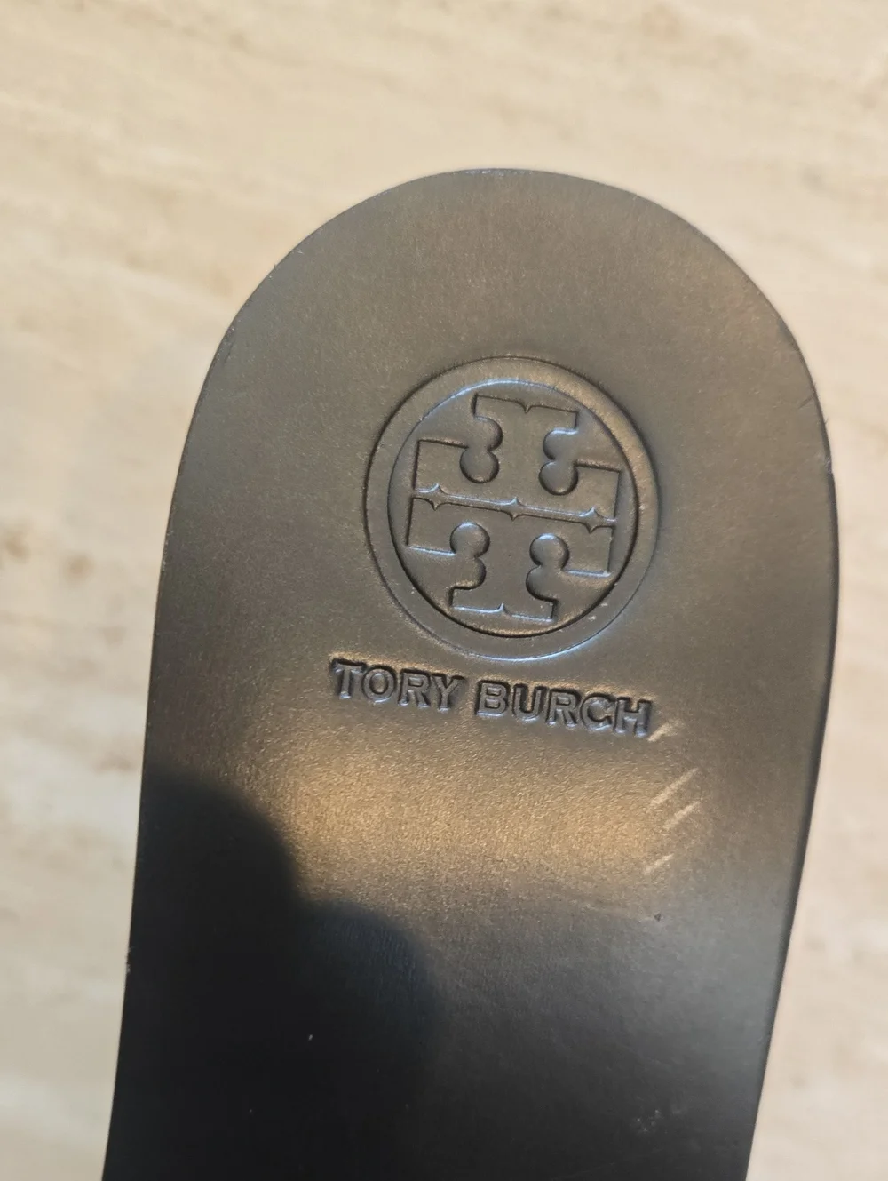 Tory Burch Ines Wooden Wedge Platform Leather Sandals